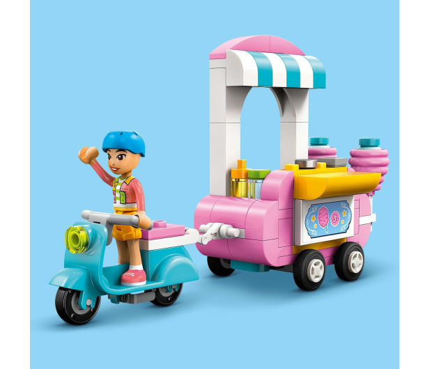 LEGO Friends 42643 Stoisko z watą cukrową i skuter - 1284264 - zdjęcie 5